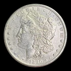 1880-S Morgan Silver Dollar AU