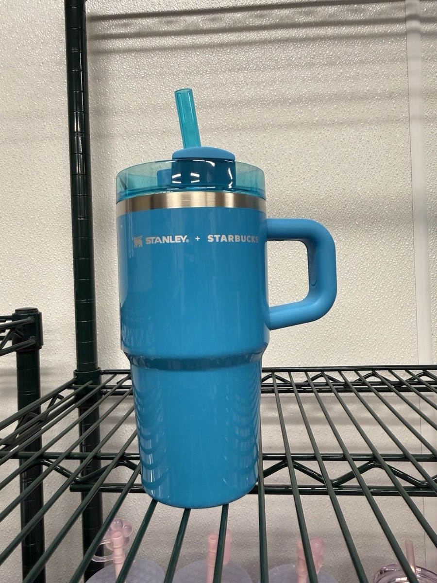 Stanley Starbucks Tiffany Blue 20z Tumbler New | eBay
