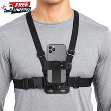 Chest Strap Harness Body Mount Holder for Mobile Cell Phone Action Camera POV