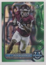 2021-22 Bowman U Chrome Prospects Green Lava Refractor 48/99 Jalen Wydermyer x5u