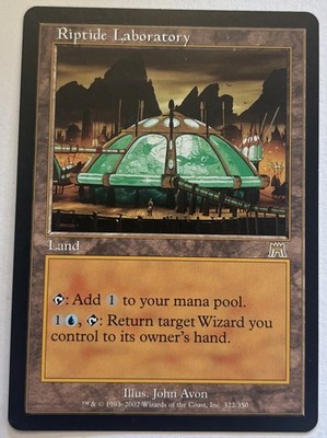 Riptide Laboratory Magic mtg  NM  English Onslaught 