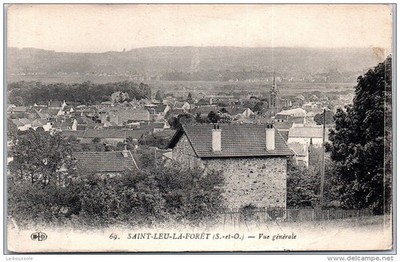 95 SAINT LEU LA FORET - general view.