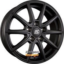 4 Alufelgen BROCK / RC RC32 Satin Black Matt (SBM) 7,5x18 ET49 5x112 18 Zoll