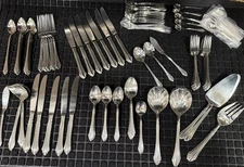 Retroneu Stainless Steel Cutlery Flatware 117 Pieces Wow!!! See Descr