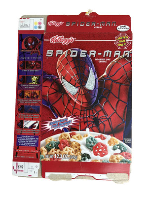 2002 Kellogg's Spider-Man Movie Limited Edition Cereal Box