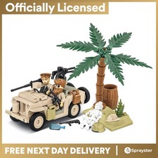 COBI-2298 Willys MB-SAS Special Air Service Jeep Car Building Brick Model 180pcs