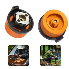 Außenpanzer Adapter Benzin Orange 44 G Aluminiumlegierung + Kunststoff – Bild 3