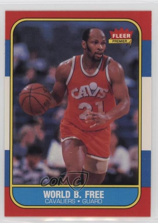 1986-87 Fleer World B Free #35 7ut