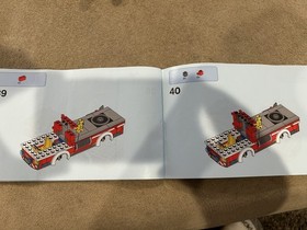 LEGO City-60107 &ldquo;Ladder Truck&rdquo; & 60003 &ldquo;Fire Emergency&rdquo; 100% Complete! Free Ship