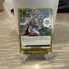 Gum-Gum Dawn Stamp R Carrying On His Will OP13-117 One Piece TCG Foil NM