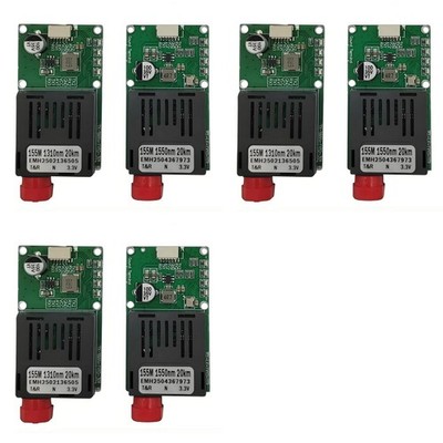 3X TTL-Optik-Transceiver- für Drohnen-RX/TX/AV/VCC/GND-Schnittstelle, 6429