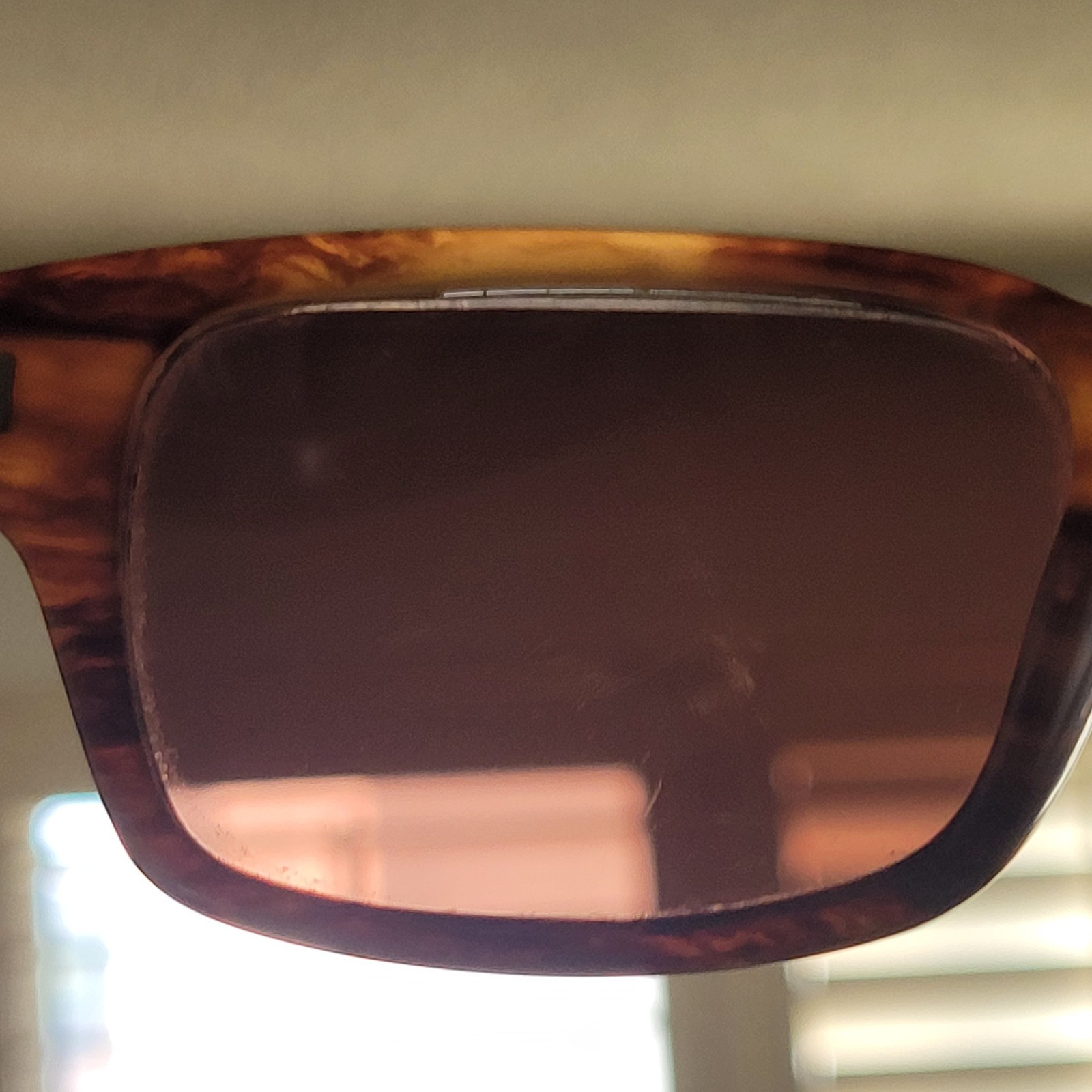 Samo Tortoiseshell Rectangular Sunglasses Brown L… - image 4