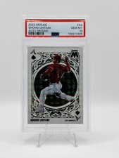 2022 Panini Prizm - Shohei Ohtani - #A2 - Aces-Mosaic - PSA 10