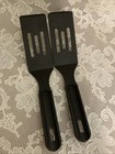 Set Of 2 Pampered Chef Mini Black Nylon Spatula Servers