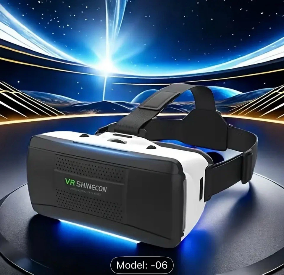 VR Smart Virtual Reality Glasses Headsets PC/TV/movie Mode 4.7”-6.53” Phone 3D - Image 4 of 4