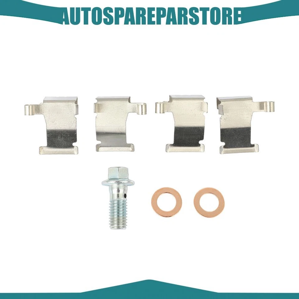 Rear Brake Calipers w/ Bracket Pair For 2016-2019 CHEVROLET SUBURBAN 3500 HD Foto 2 de 4