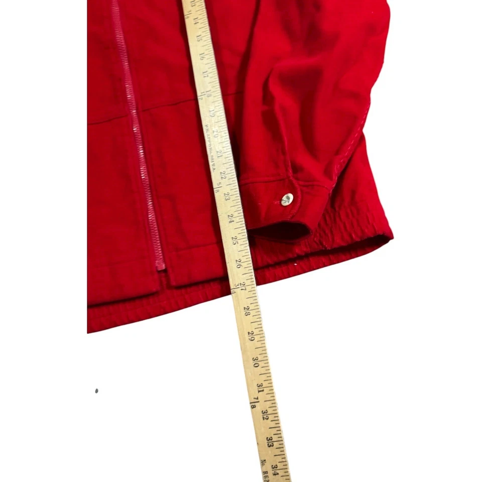 Reyn Spooner Hawaiian Rare Traditional Red Cotton Jacket Men's Medium Made Japan - Image 4 of 4