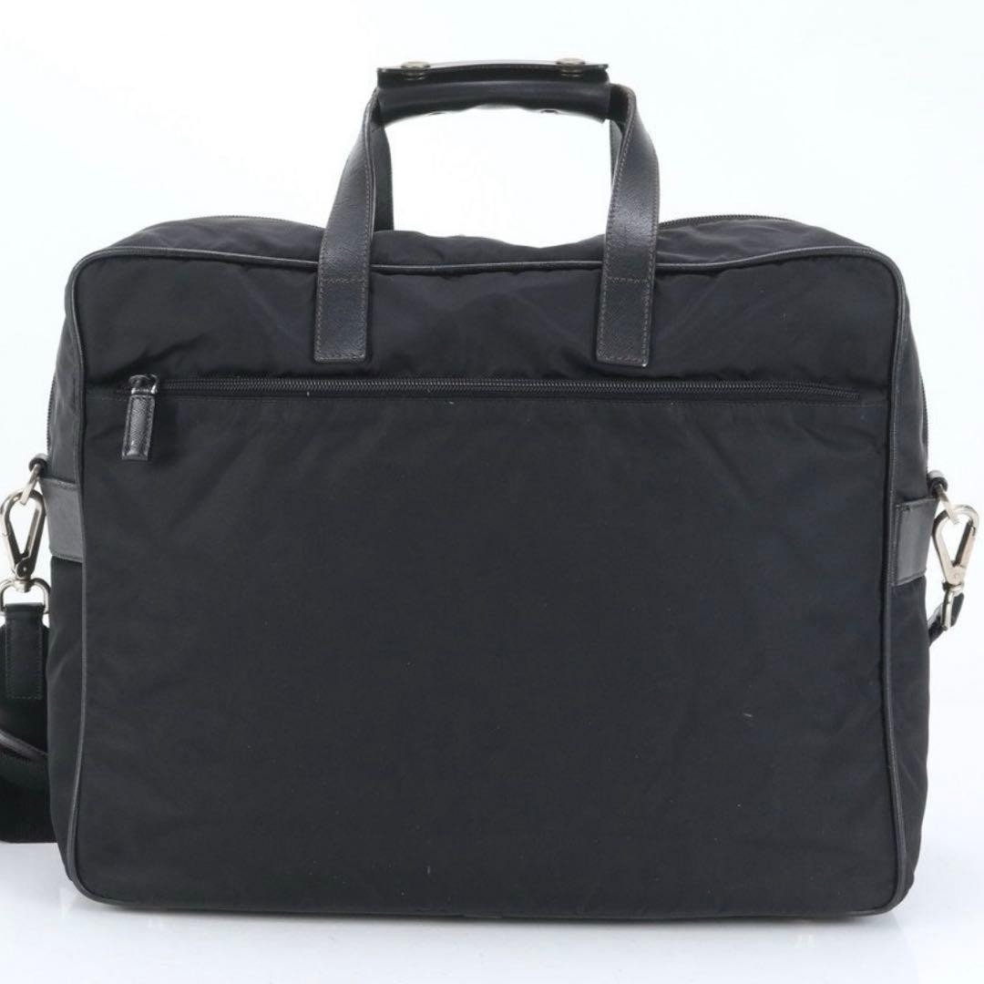PRADA Business Bag with Shoulder Nylon Black Authentic thumbnail 13