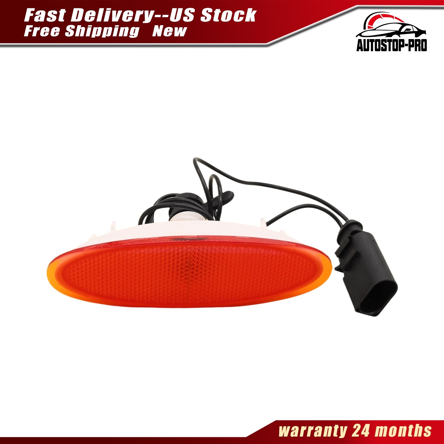 Rear Bumper Side Marker Light for Bentley Continental GT GTC 2005-2007