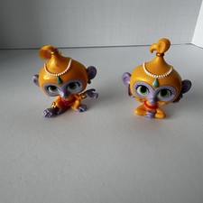 Shimmer  Shine Shimmer's Pet Gibbon Monkey Tala Figures Lot Of 2