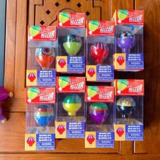 Mattel Wizzzer Wiz-z-zer Gyro Spinning Top 1970s 2 pcs/set