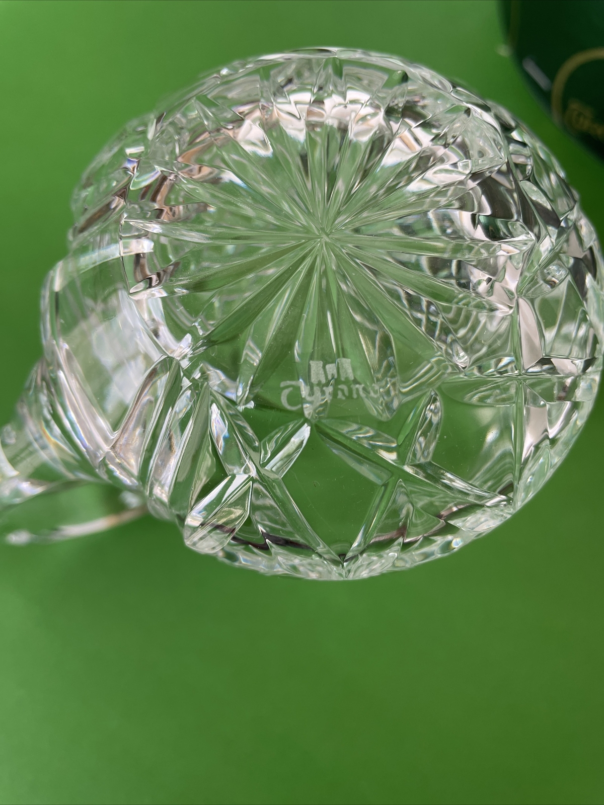 Tyrone Pomeroy Crystal Creamer or Small Pitcher Ireland
