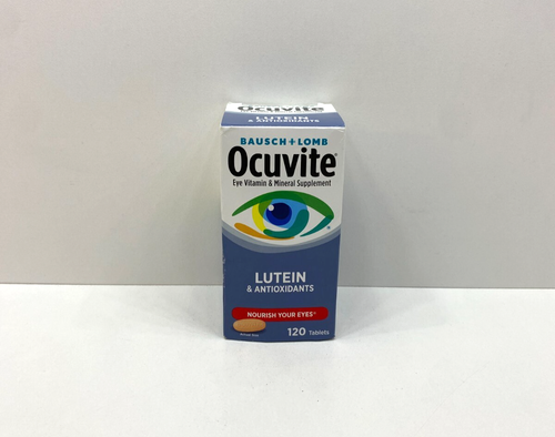 NEW Bausch + Lomb Ocuvite Lutein & Antioxidants Eye Vitamin Mineral 120 2026