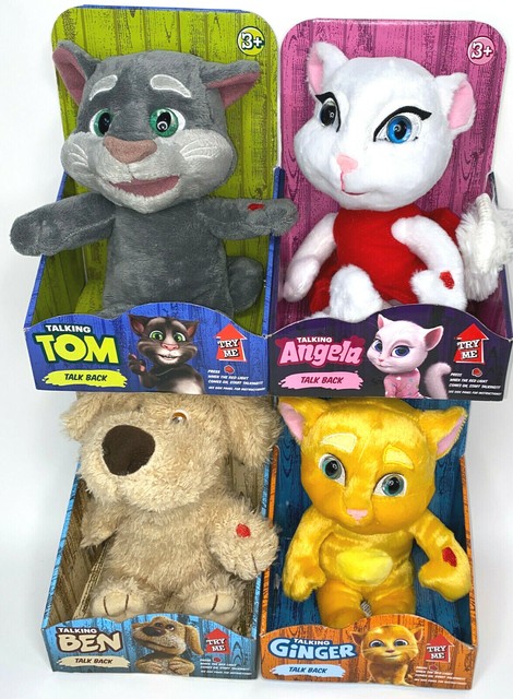 talking tom plush doll