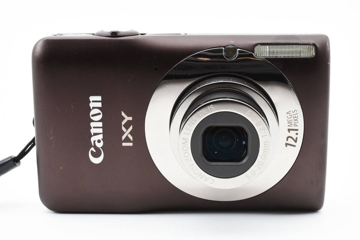 Canon IXY 200F BW PowerShot Camera Brown 12.1MP 4X English 