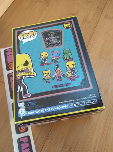 Funko Pop Disney NBX Jack Skellington Black Light #808 - Gamestop Exclusive - Picture 2 of 4