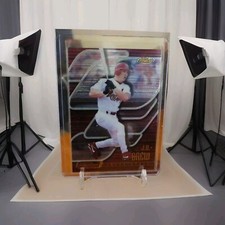 2001 Topps Finest - Fusion - Magenta/Silver Chrome, J.D. Drew, Cardinals, #92 