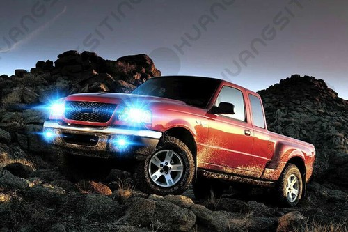 For Ford Ranger 2001-2011 -4X 8000K LED Headlight High Low Beam + Fog Light Bulb - Picture 12 of 12
