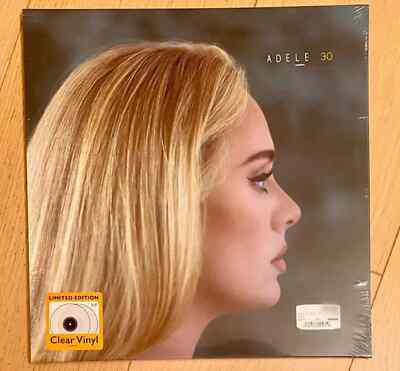 Adele 30 Vinyl 2xLP Clear Transparent Limited Edition eingeschweißt SEALED MINT