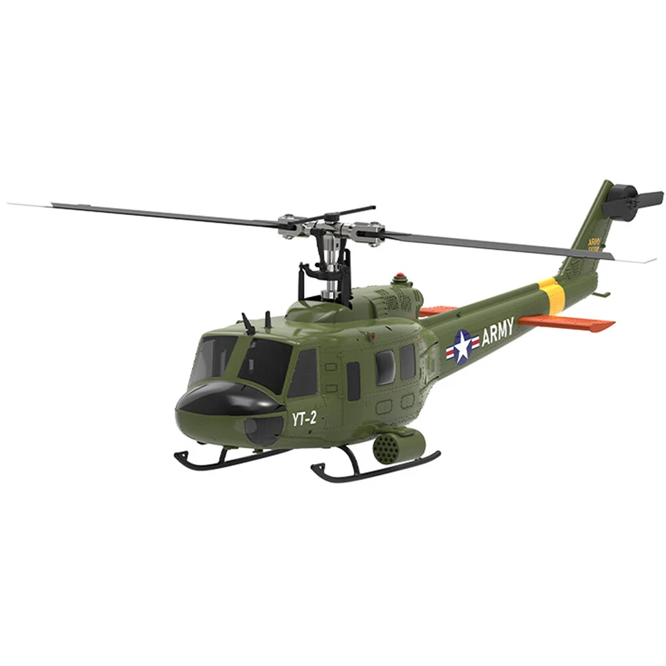 YUXIANG F07-V RC Helicopter UH-1 6 axis Gyro 6CH 3D Huey Brushless Motor 2.4Ghz - Bild 3 von 4