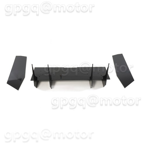 For Hyundai Genesis Coupe 09-2016 Gloss Black Rear Bumper Diffuser Corner Aprons - Picture 10 of 13