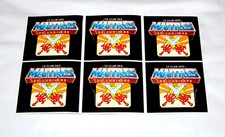 RARE! MOTU -  Planche autocollants - Le Club des Maitres de l'Univers - Musclor