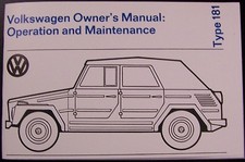 1973 1974 VW Thing Type 181 Glove Box Owners ...