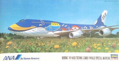Hasegawa 1/200 ANA All Nippon Airlines Boeing 747-400D Techno