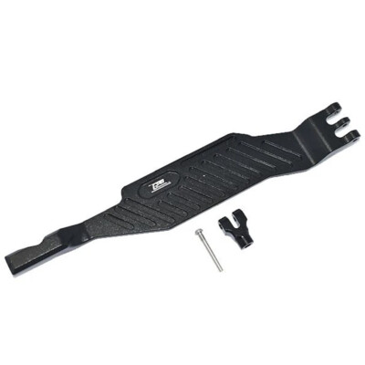 GPM Racing Aluminum Battery Hold-Down Black : Traxxas Hoss 4x4 VXL