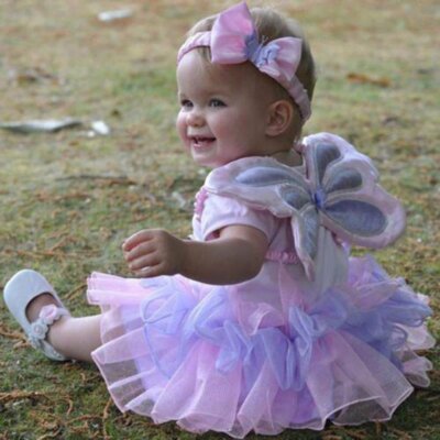 Tutu Fairy Costume For Baby Girl BABY KIDS CHILD FAIRY SET COSTUME