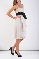 Dress PRADA Italy Silk Multi Layer Gown Collection NWT AUTHENTIC Finest Silk