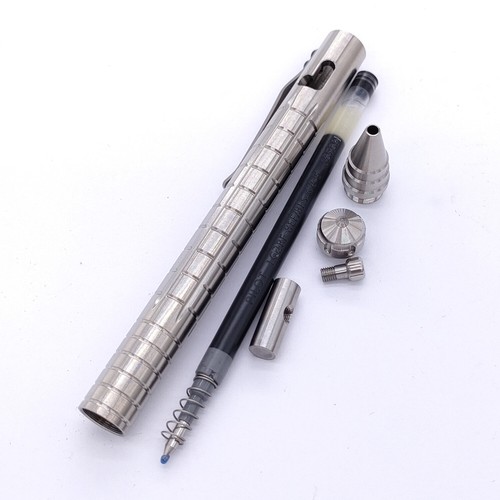 TITANER GR5 Titanium Alloy Business Pen Signature Gel EDC Outdoor Multi Tool Pen - Picture 3 of 12