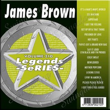 LEGEND JAMES BROWN KARAOKE CD G V0L-210 I Got You I Feel Good NEW IN PLASTIC