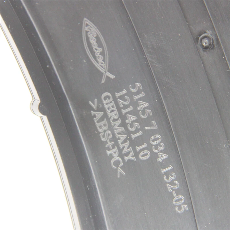 Portavasos delantero izquierdo negro lado conductor para BMW 525i 528i 530i 535i 545i 550i M5 Foto 3 de 4