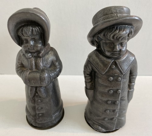 Set sale e pepe vittoriano Kate Greenaway placcato argento - autentico Meriden Co. - Foto 3 di 11