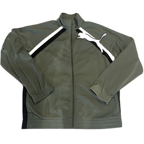 Puma Sport Lifestyle Black Zip Up Mens 