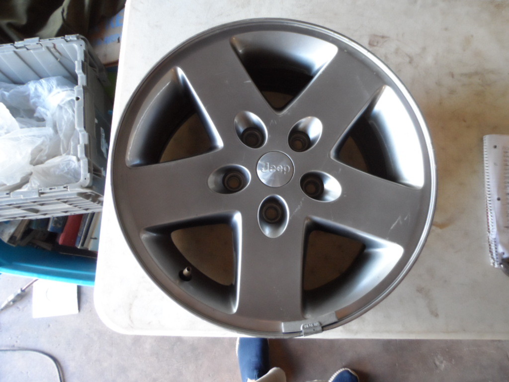 2007-2010 Jeep Wrangler 17x7.5 OEM Factory Wheel Rim