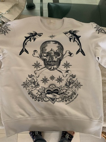 Alexander Mcqueen mens skull sweat 