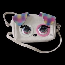 Purse Pets Rainbow Pup Dog Interactive Tested No Batteries