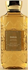 Bath  Body Works DAHLIA Face Body Wash Shower Gel Shampoo 10 Ounce